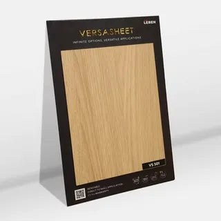 Versasheet Wood Veneer Sheets - Natural Wood Finish (Per Sqft)