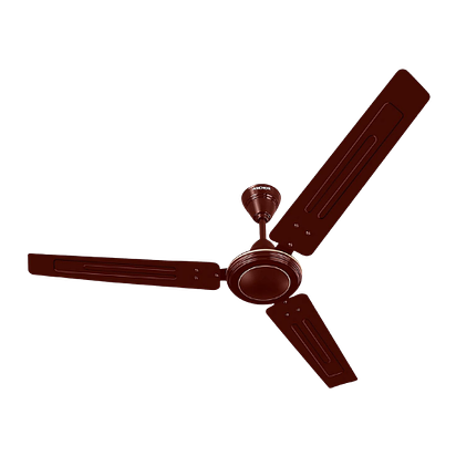 Anchor Cooler Star High Speed Ceiling Fan W/O Regulator (Brown, 14283BR, 1200mm)