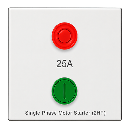 Anchor Penta 25A Motor Starter Switch (2 Module, 65125)