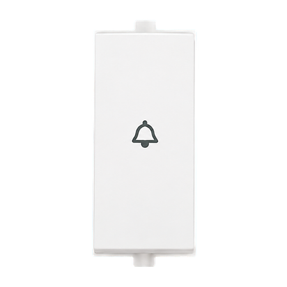 Anchor Penta 6A Bell Push Modular Switch (White, 65003, 1 Module)