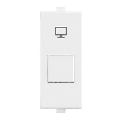 Anchor Penta RJ45 CAT 6 Computer Jack (1 Module, 65622)