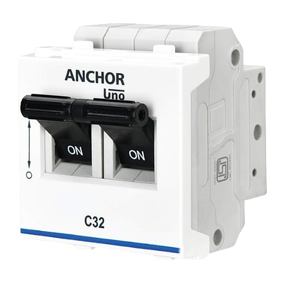 Anchor Penta UNO 32A DP C Mini MCB (65994)