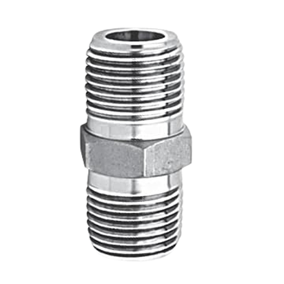 Brass Hex Nipple Pipe Connector 400g (2698a)