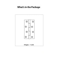 Premium SS Door Butt Hinges Delhi NCR | ₹34 | Fast Delivery