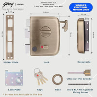 Godrej Centaur Ultra+ 1CK Latchbolt Lock Delhi | ₹3,926