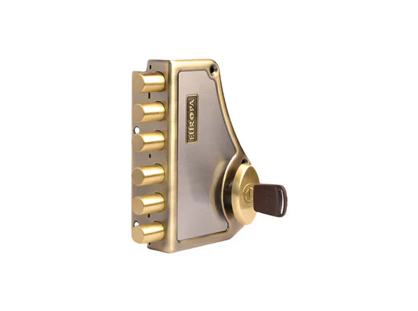 Europa Hexabolt H341 Main Door Lock AB/SN Delhi | ₹4,078
