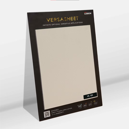 Versasheet Faux Leather Sheet - PU Leather Wall & Furniture Panel (Per Sqft)