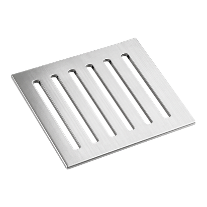 Flat Lining Floor Water Drain Cp Jali (4x4 inch, 2217)
