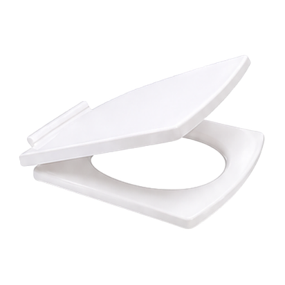 Hydraulic Soft Close Plastic Toilet Seat Cover (3201 Mysty)