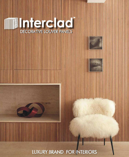 Eurotex Interclad 15mm Louver Wall Panels Delhi | ₹450/sqft