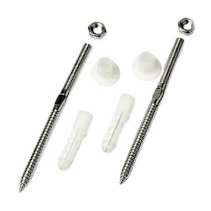 MS Chrome Plated Door Rack Bolt (2581)