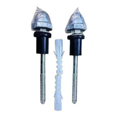 MS Door Rack Bolt with ABS Plastic Cap (2583)