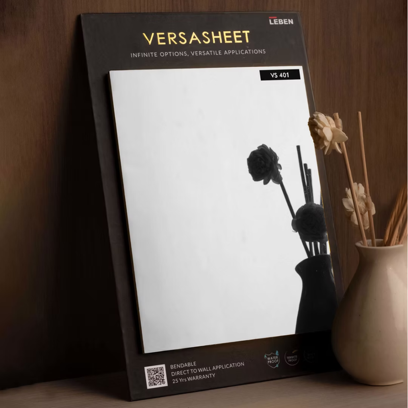Versasheet Mirror Sheet - Flexible Acrylic Mirror Panel (Per Sqft)