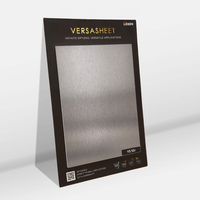 Versasheet Stainless Steel Sheet - Metallic SS Look Panel (Per Sqft)