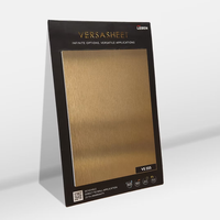 Versasheet Stainless Steel Sheet - Metallic SS Look Panel (Per Sqft)