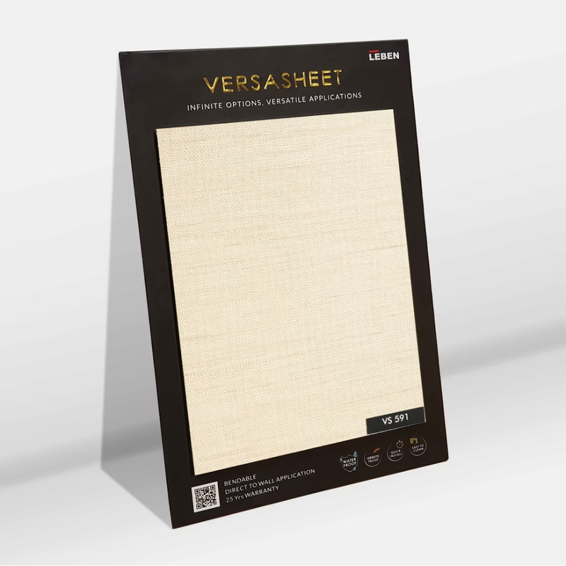 Versasheet Wall Cloth - Decorative Fabric Wallcovering (Per Sqft)